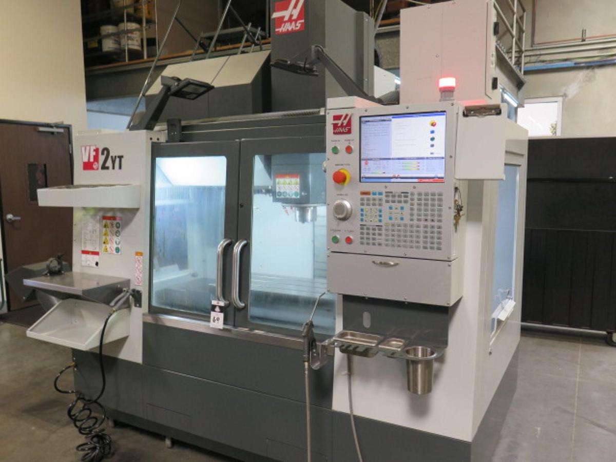 Used 2020 - Haas VF-2YT CNC Vertical Machining Center