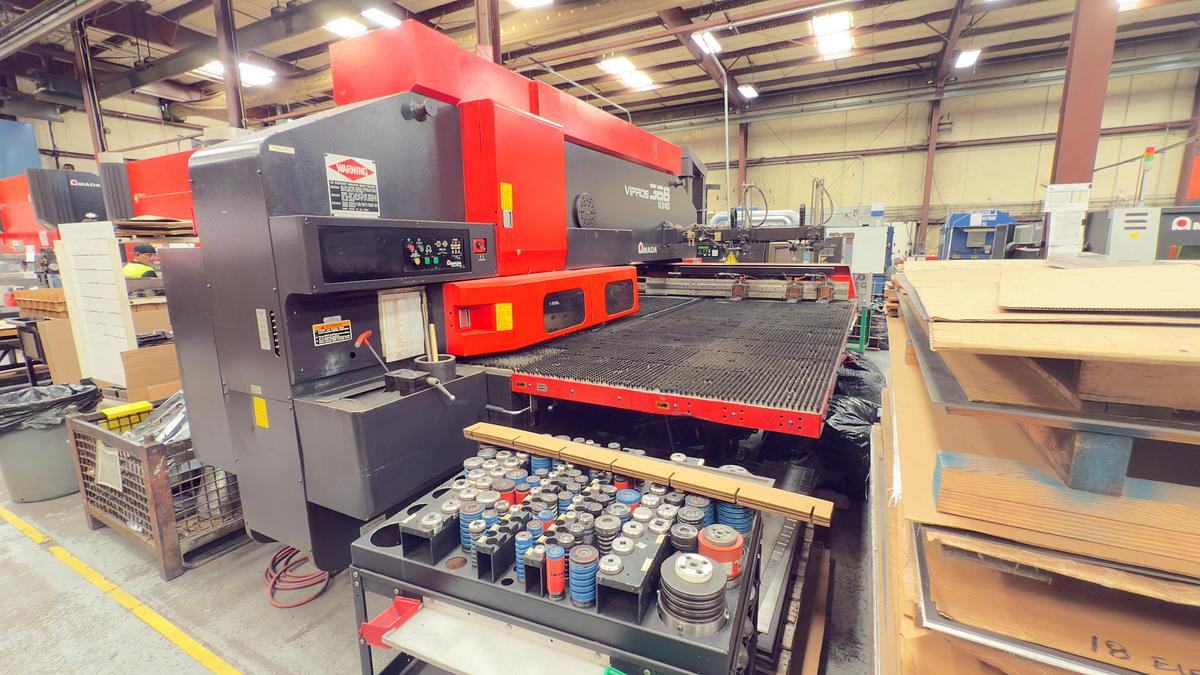 Used 1998 - 33 Ton Amada Vipros 368 King CNC Turret Punch