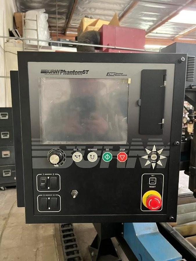 Used 2010 - 6' x 12' Cutting System Inc RAPTOR CNC High Def Plasma Cutting Machine