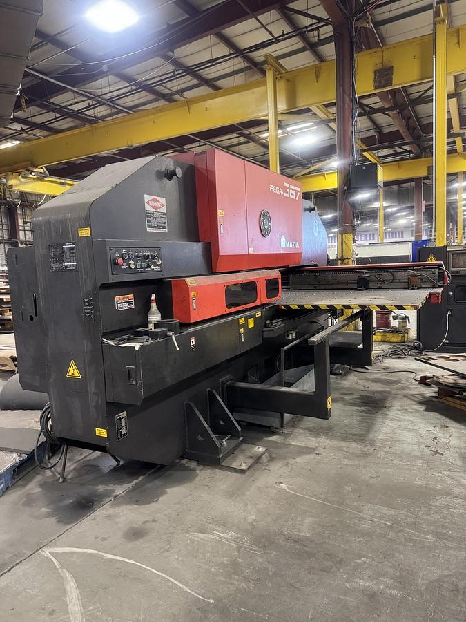 Used 1993 - 33 Ton Amada Pega 367 CNC Turret Punch