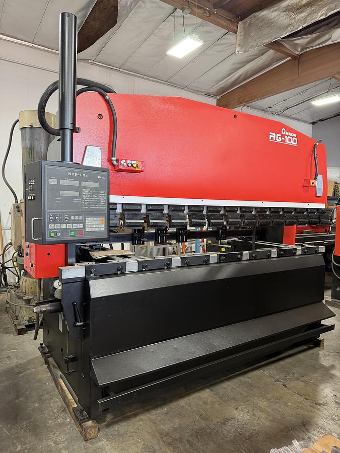 Used 2001 - 110 Ton Amada RG-100 CNC Press Brake