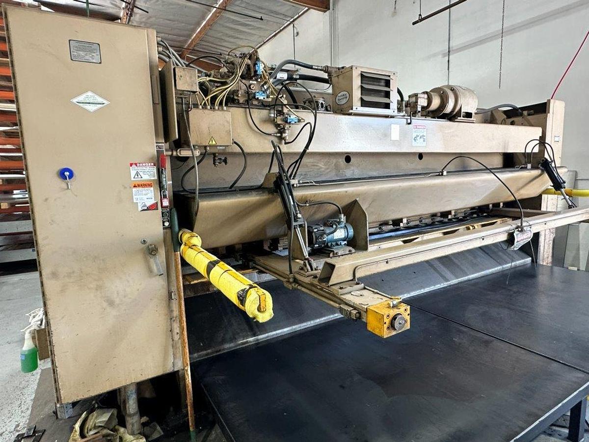 Used 3/8" x 14' Cincinnati 375HSx14 CNC Hydraulic Shear