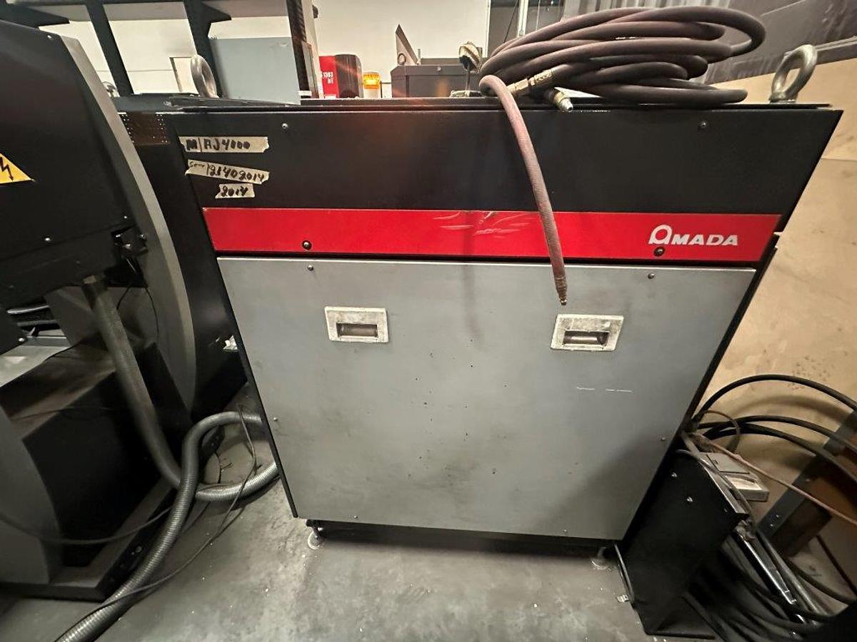 Used 2014 - 4000 Watt Amada FOL-3015AJ CNC Fiber Laser w/ Automation