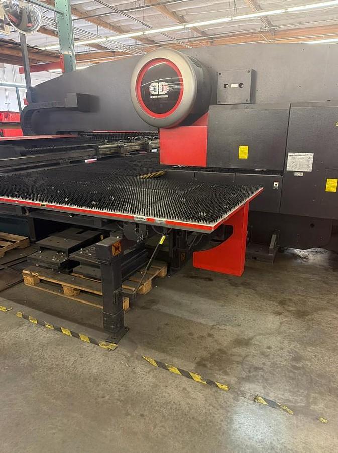 Used 2009 - 22 Ton Amada EM-2510NT Servo Driven Turret Punch