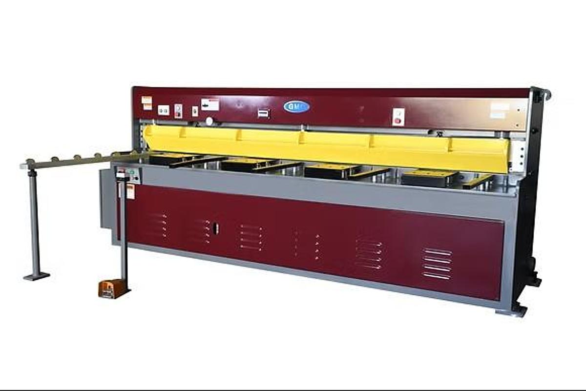 10 GA. x 10' GMC HS-1010E Hydraulic Shear w/36" SIKO Power Backgauge