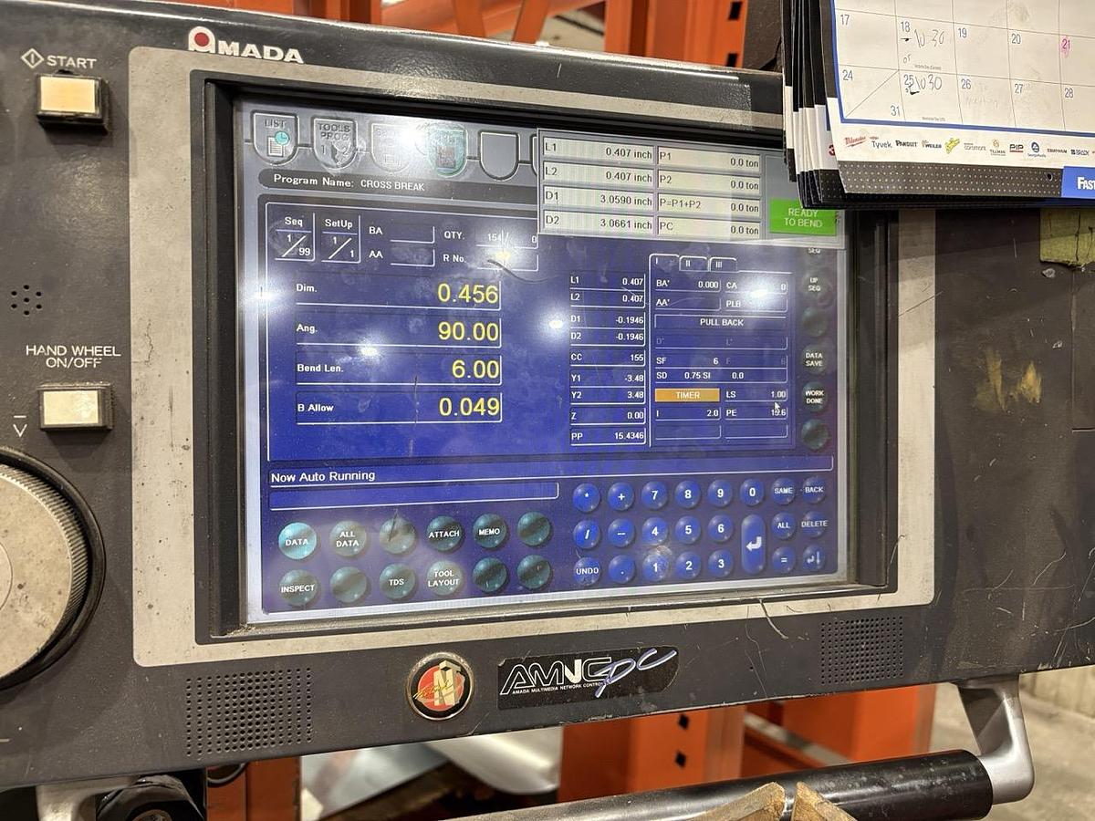 Used 2010 - 242 Ton Amada HDS-2204NT Hybrid Press Brake