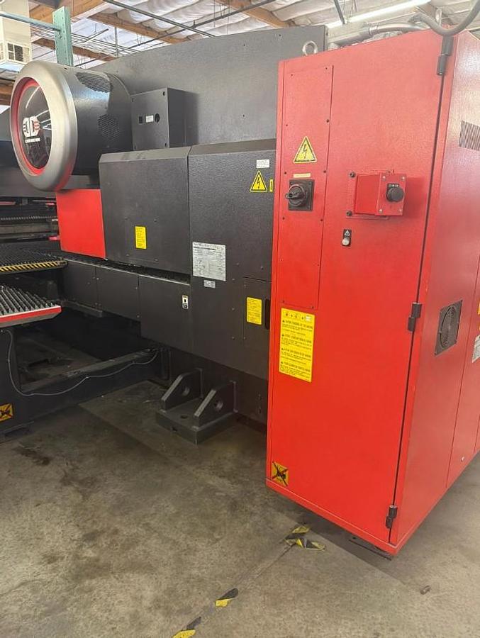 Used 2009 - 22 Ton Amada EM-2510NT Servo Driven Turret Punch