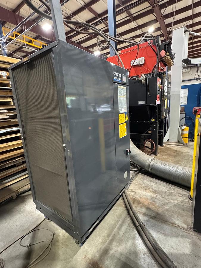 Used 2016 - 6,000 Watt Amada LCG-3015AJ CNC Fiber Laser Cutting System