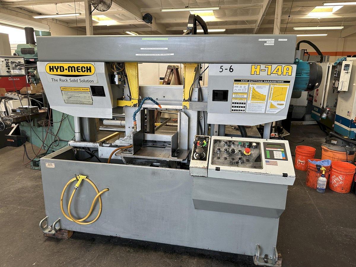 Used Hyd-Mech H14A Automatic Horizontal Band Saw