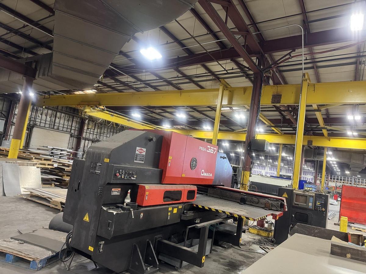 Used 1993 - 33 Ton Amada Pega 367 CNC Turret Punch