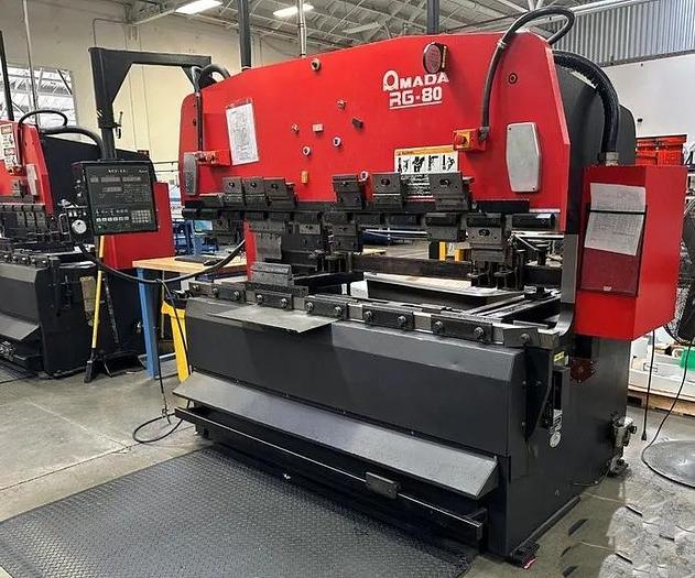 200 - 88 Ton Amada RG-80 CNC Press Brake