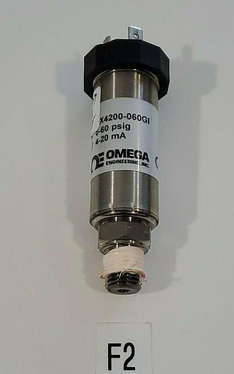 Used *PREOWNED* Omega PX4200-060GI Pressure Transmitter 0-60Psig 4-20mA + Warranty!