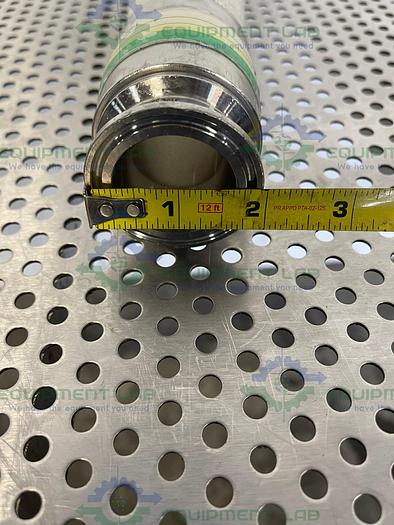 Used Sani Tech  24" Silicone Hose w/ 1 1/2" Sanitary Fitting