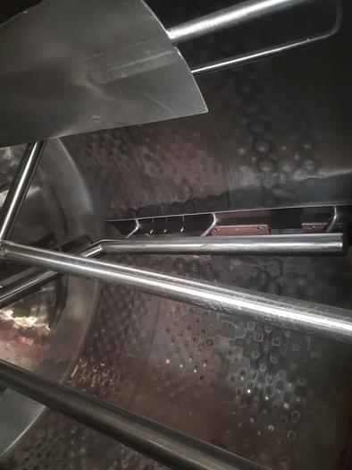 Used 500 gallon jacketed mixing tank