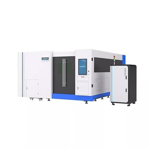 SF3015HM – Fully Enclosed Metal Tube And Sheet Fiber Laser Cutter