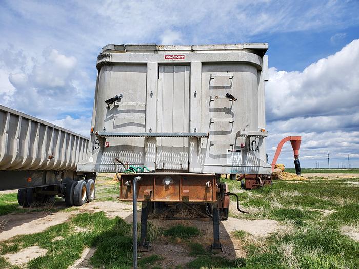 Used 1991 26' Fruehauf End Dump Trailer