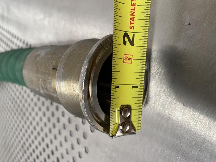 Used Parker 108" x 1 1/2" Wildcatter SWC693 UHMWPE Chemical Suction Hose 250 PSI