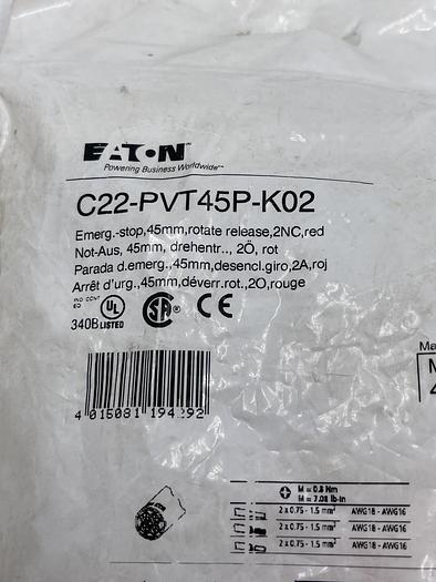 Eaton C22-PVT45P-K02