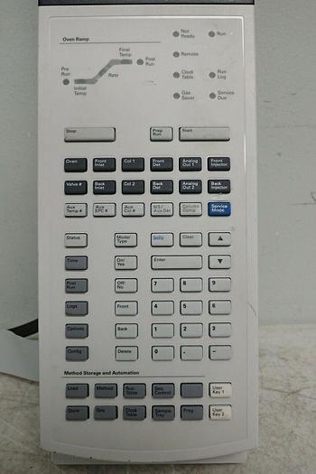 Used Agilent G3430-60555 7890A GC System Display and Keyboard Assembly with 2 Boards