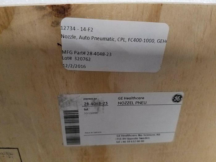 GE Pharmaceutical Autom Pneumatic Nozzel Stainless Steel..New in Package