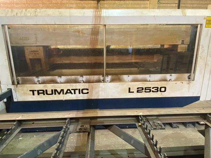 Used 2000 Trumpf Trumatic L2530 Flat Bed Laser