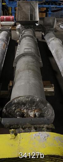 Used Continental Screw Conveyor, 11' Length, 14" Diameter #34127