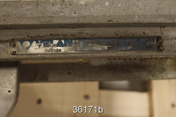 Used Velan 6" Hand Operated Knife Gate Valve #36171