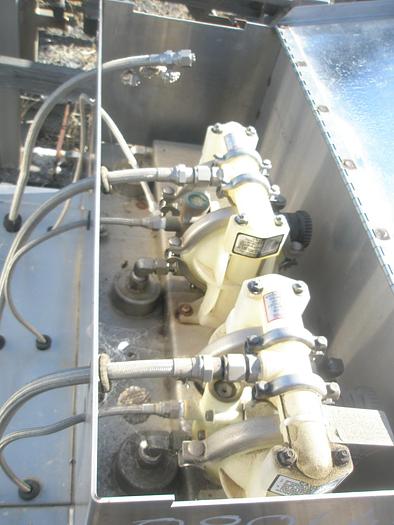 Used Cleaner, Tank, Purge System, 3 Compartment, S/st, Portable #S210295