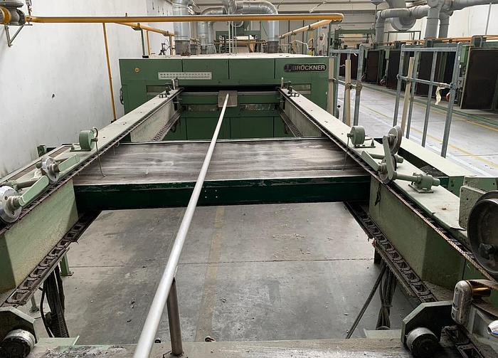 Used STENTER 1993 BRUCKNER 2200 mm GAS