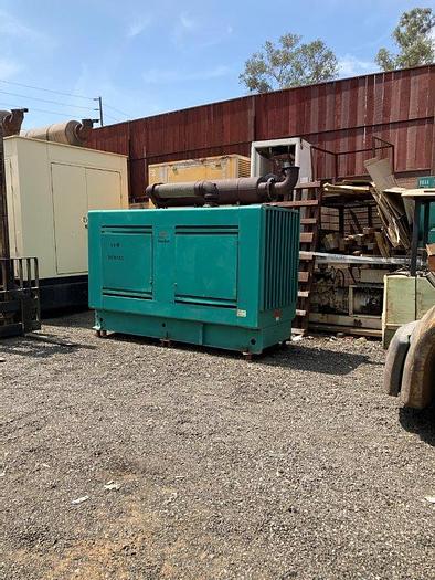Used 1987 Cummins Generator 200 KW Diesel Low Hours