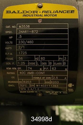 Unused Pulsafeeder 7120H-S-E Diaphragm Metereing Pump #34998