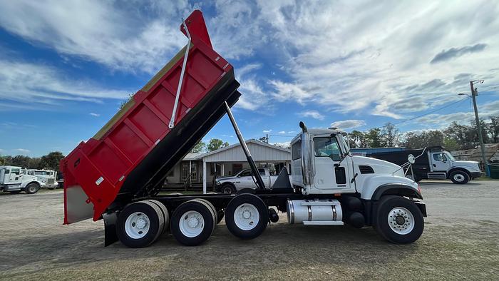 Used 2004 Mack Granite CV713 Tri-Axle Dump Truck