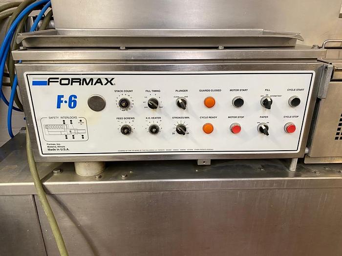 Used 2009 Formax F-6 former with Tender-Form fill system
