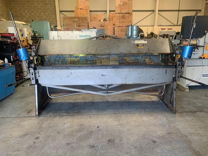 Used Walton 2500mm x 2mm Box and pan folder