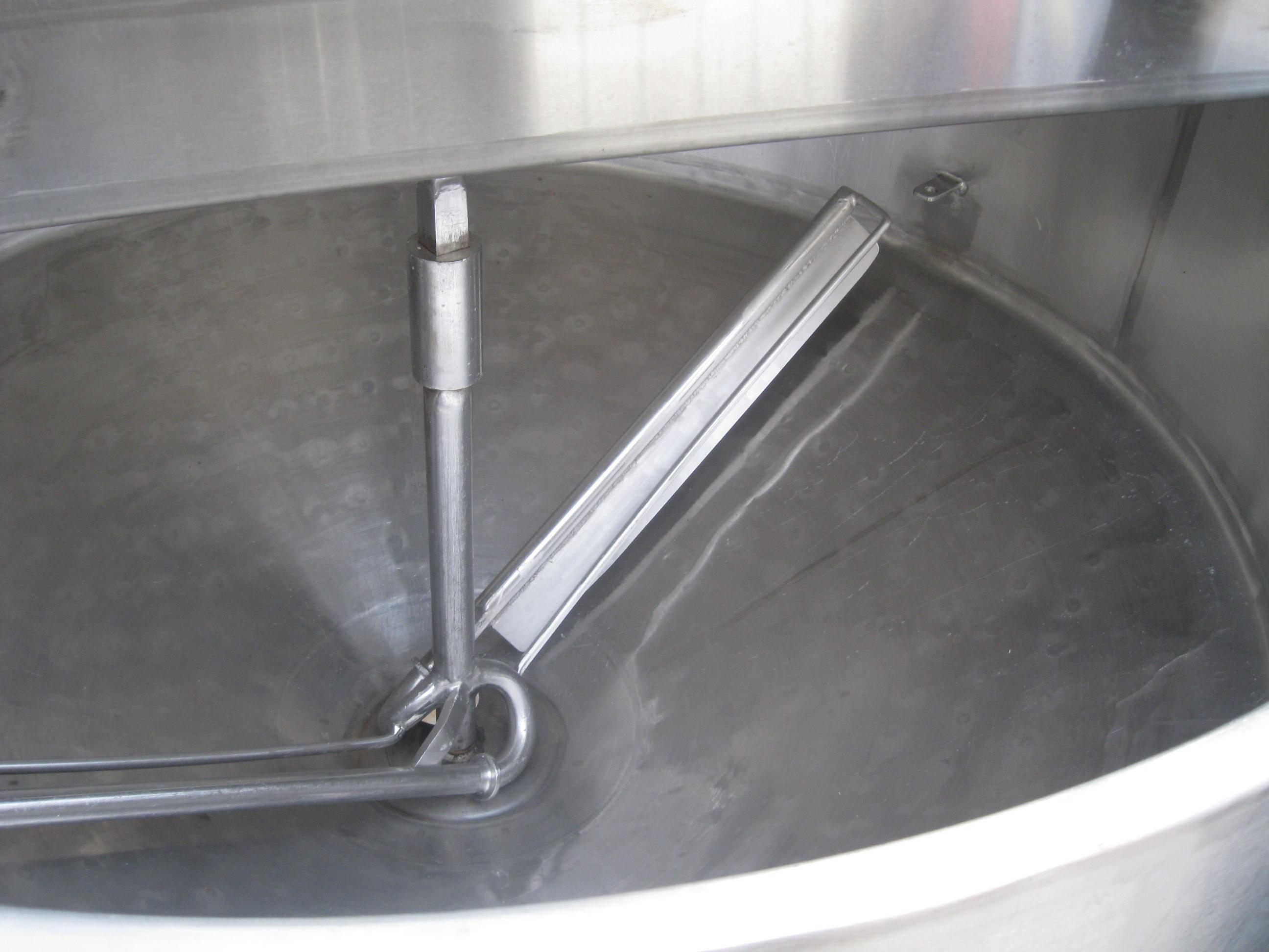 Usado 200 WORKING GALLON VERTICAL SWEEP AGITATION CONE BOTTOM PROCESSOR