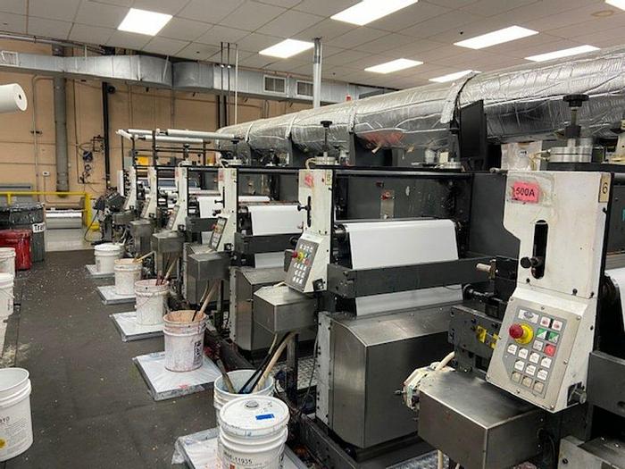 Used 2012 Gonderflex Model GFLX 2800 (10) Unit Flexo Press System 28” Width