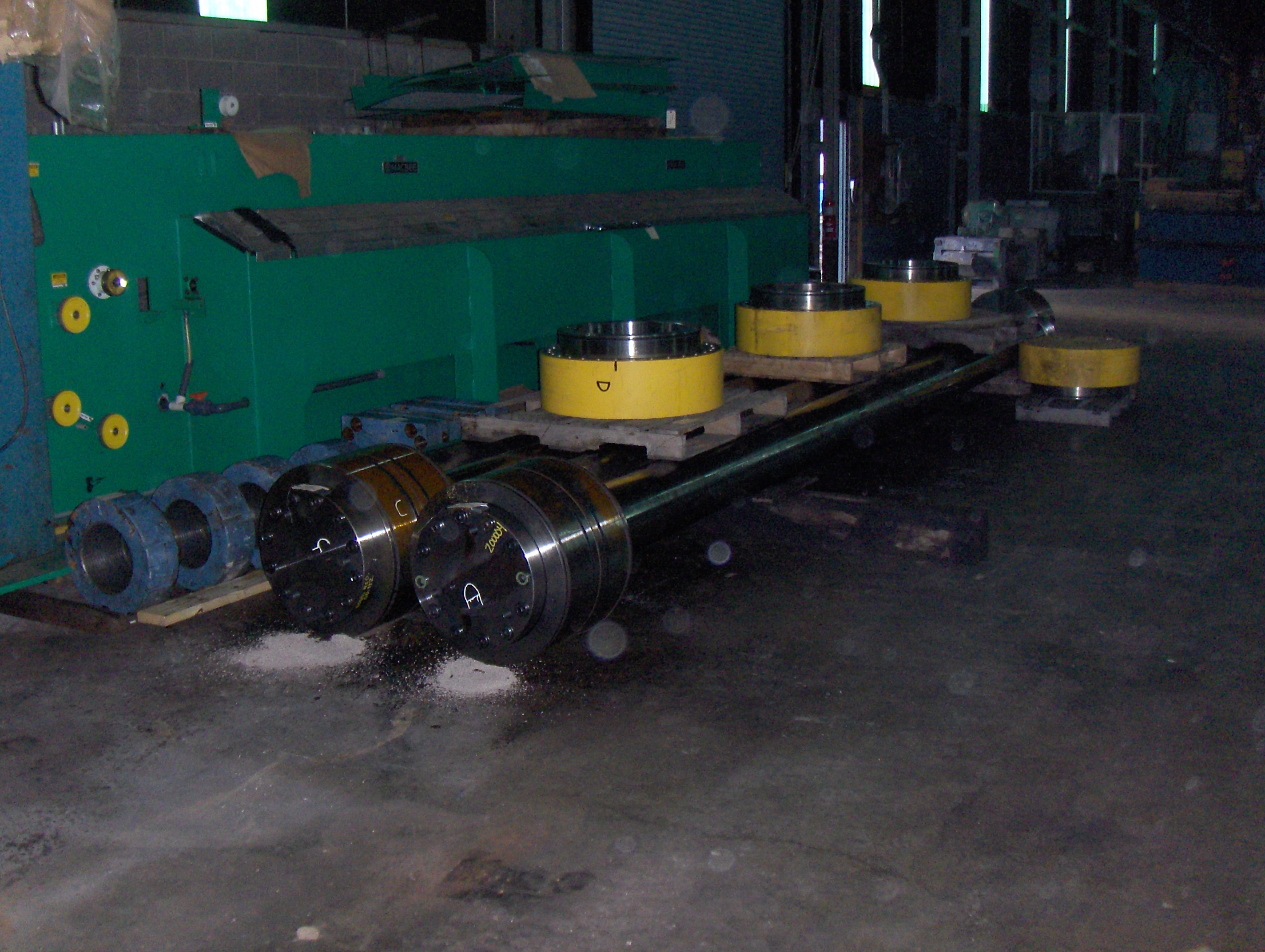 Used 2,000 Ton Engel Hydraulic Press; 4 Post Dn-Acting; Mint; Mfg. 1995