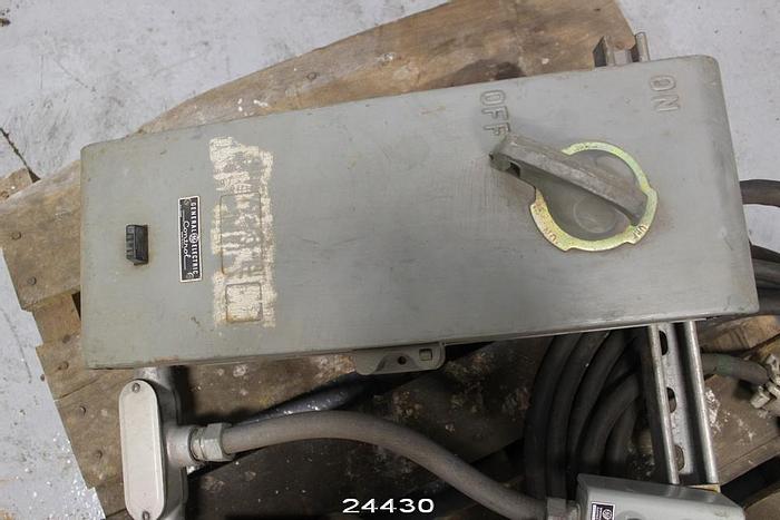 Used Goulds 3200 Close Coupled Light Service Pump, 2x3x6, Polypropylene Construction #24430