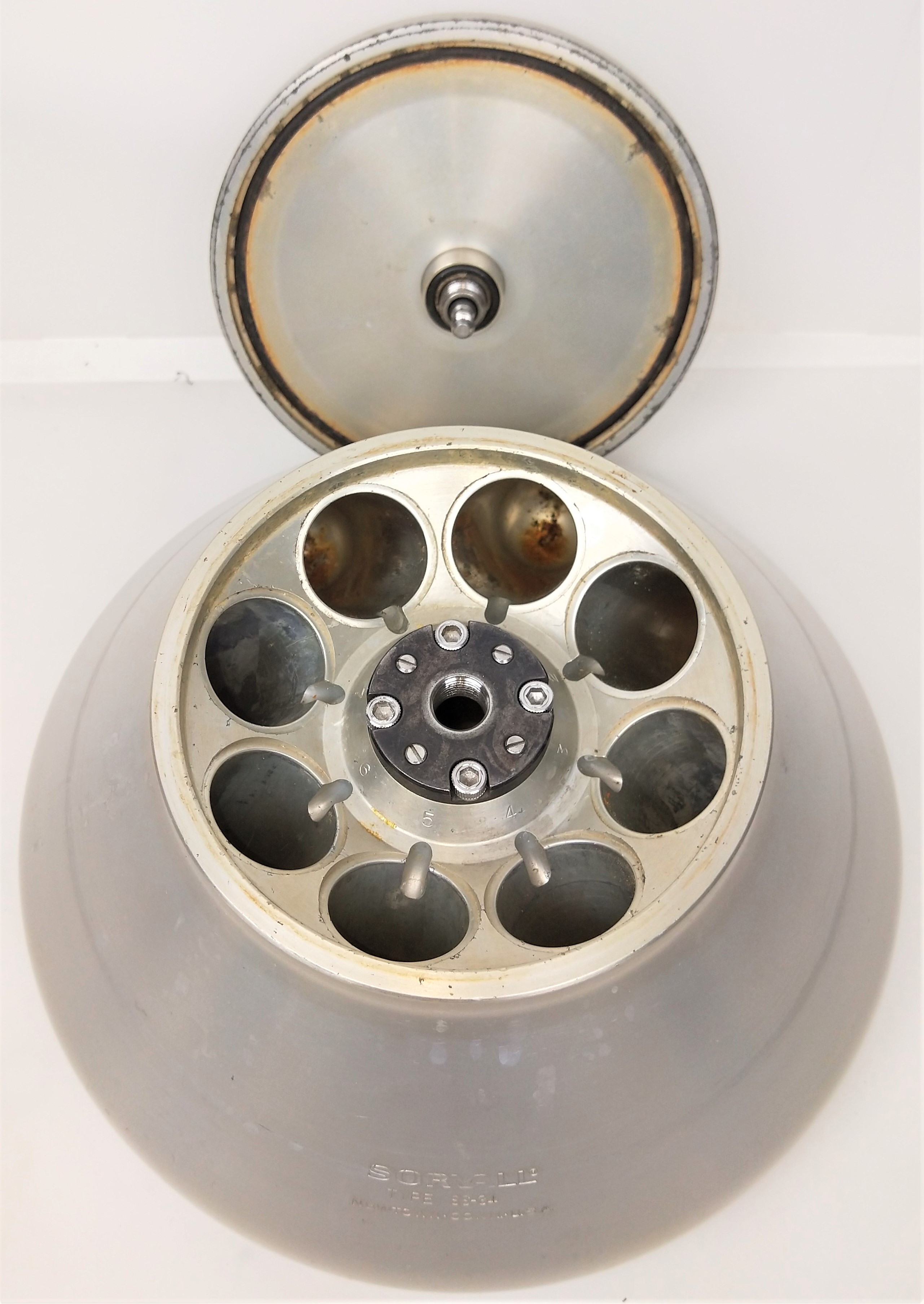 Used Sorvall SS-34 Fixed-Angle Rotor - 8 x 50mL