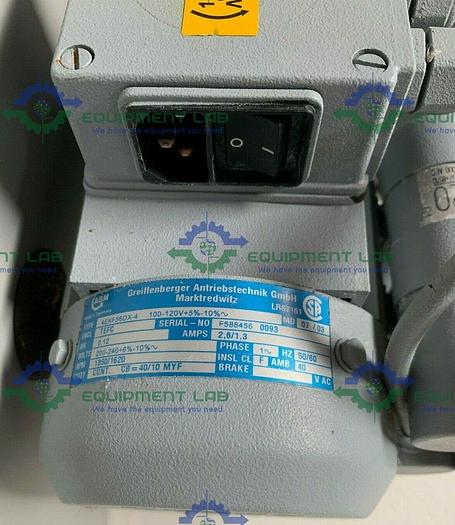 Used Vacuubrand ME 2SI Diaphragm Vacuum Pump