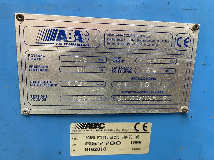 Gebruikt Genisis Uno Compressor VT 1010-EF-275