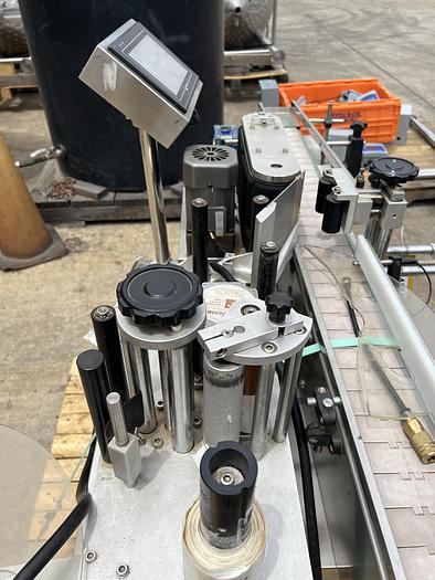 Used Labeler, Pressure Sensitive, American Packaging, Mdl ALM-Twister #S744564