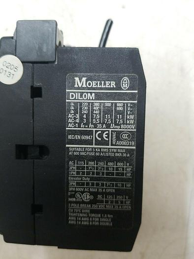 Used Moeller DIL0M