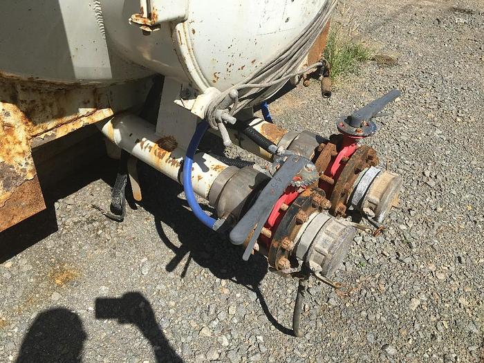 Used VACUUM TANK 110 BBL. HTE 2012 YR. VACUUM TANK OR 4,620 GALLON, GREAT CONDITION!