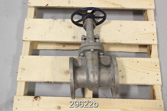 Used Powell 3" Hand Operated Outside Stem And Yoke Gate Valve #29622