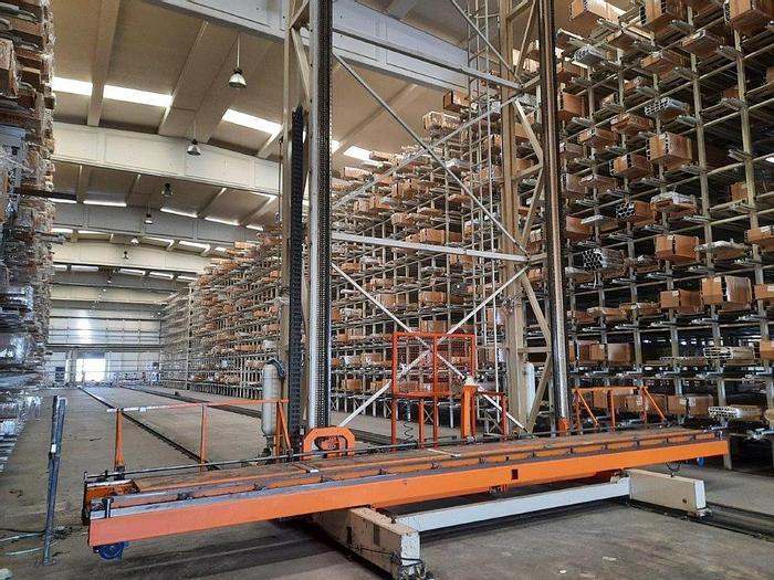 Used Fully Automated Aluminum Profile Extrusion Storage System by Assimakis: EX-503