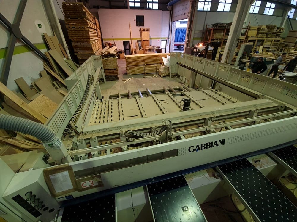 Used Gabbiani Galaxy 105 - Panel saw - 2006