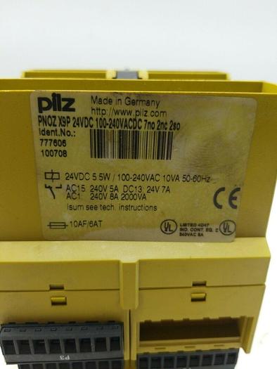 Used PILZ PNOZ X9P 24VDC