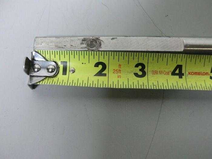 Used Stainless Steel Mixing Rod / Impeller Shaft, 60" L x 5/8" D