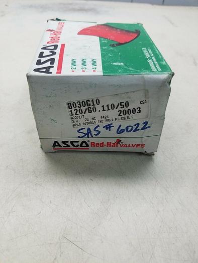 ASCO RED-HAT VALVE 8030G10